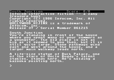 Hollywood Hijinx screenshot 4 for Commodore 64